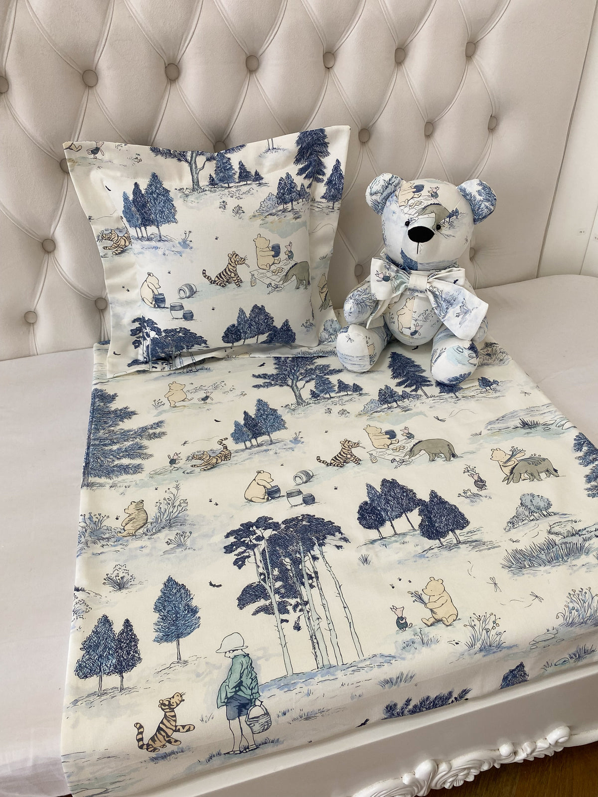 Winnie The Pooh Disney Moses Basket Baby Bedding Set