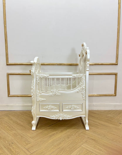 The Saint Roses Cradle With Drawers