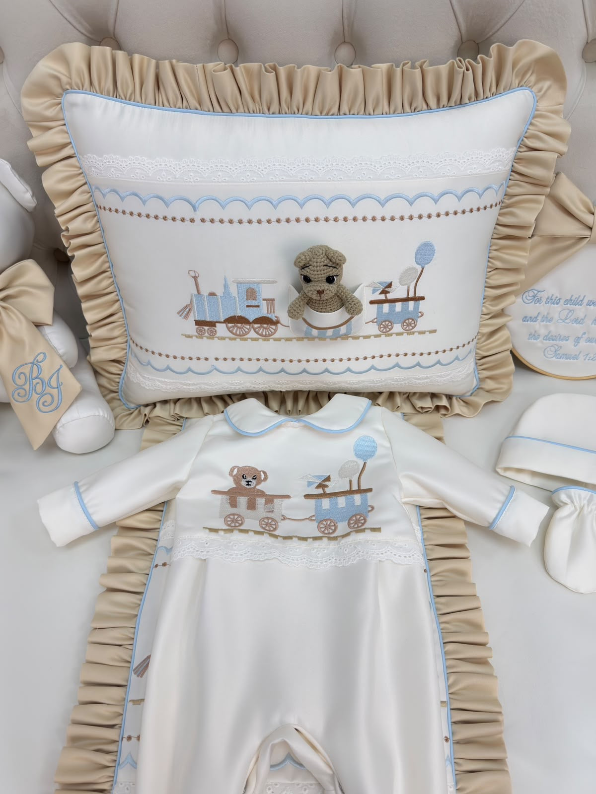 Train & Bear 6-piece Welcome Set