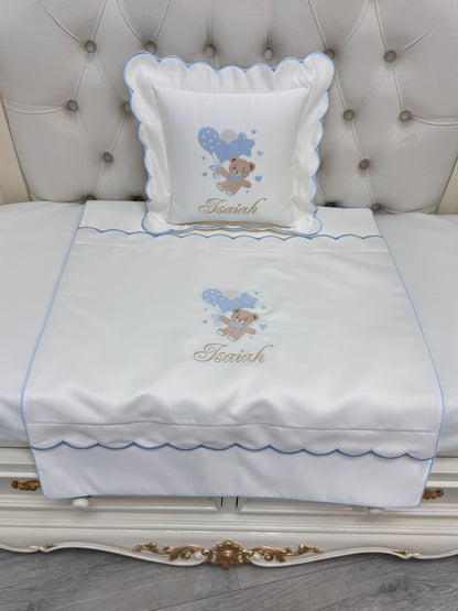 Bear & Celebratory Balloon 4-piece Set