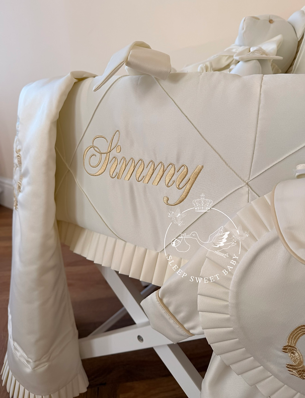 Moses Basket- Baby Simmy 8-Piece Set