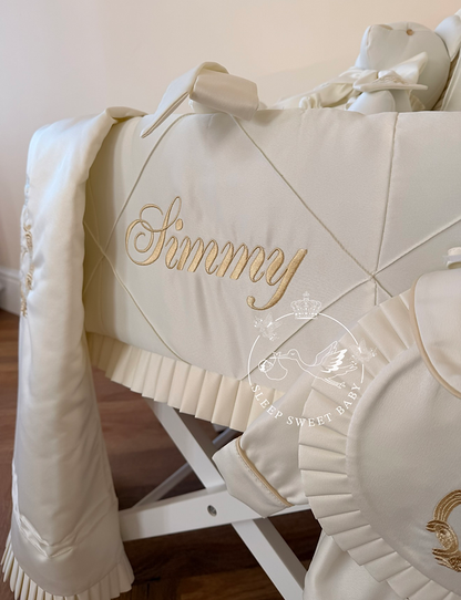 Moses Basket- Baby Simmy 8-Piece Set