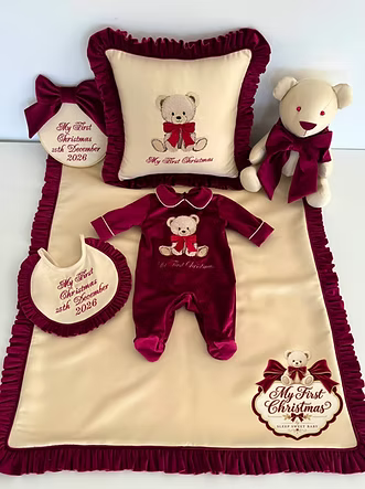 My First Christmas 6-piece set