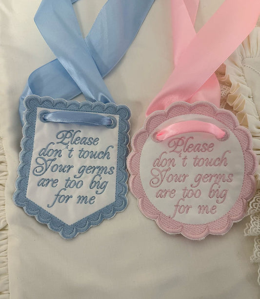 ‘Care for Me’ Pram/Bag Tag