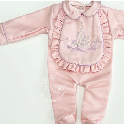 Luxury Baby Grow and Bib