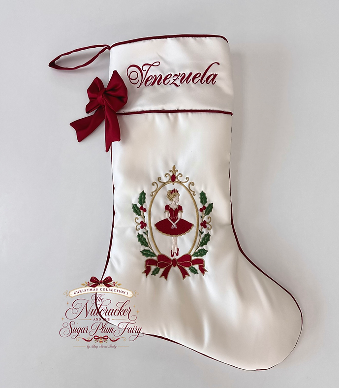 The Nutcracker & Sugar Plum Fairy Stocking