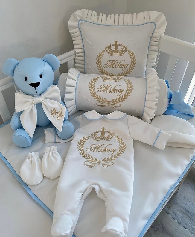 Crest with Crown 6 piece set