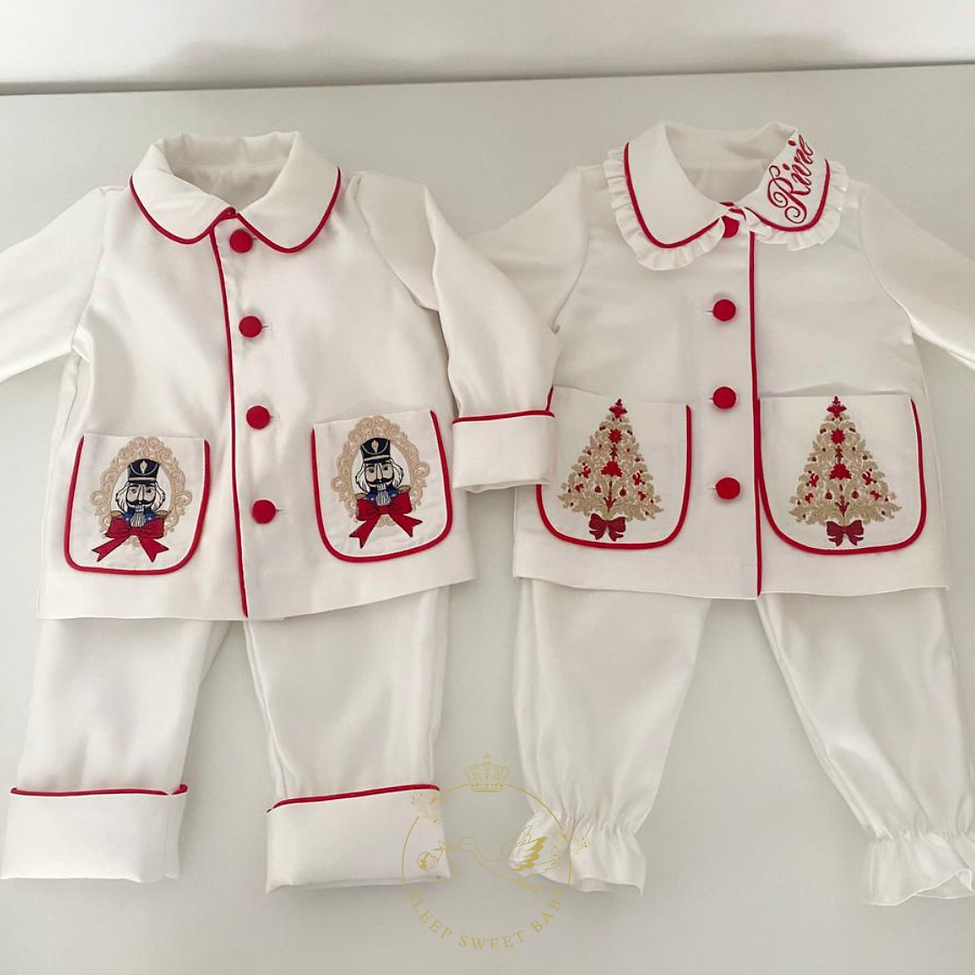 Boys Christmas Premium Silk Pyjamas