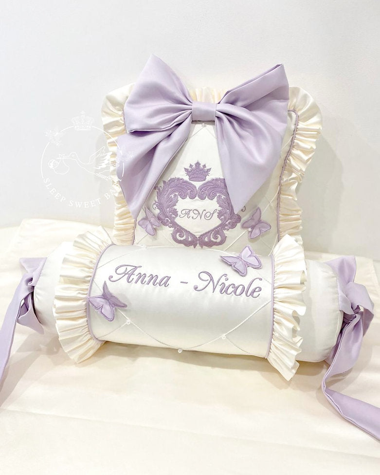 Lilac Butterfly Premium Silk Set