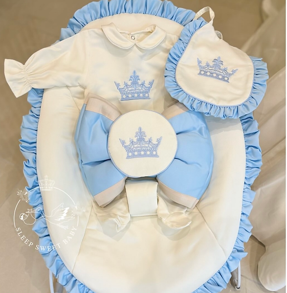 Bespoke Luxury Baby Bouncer (without added lace)
