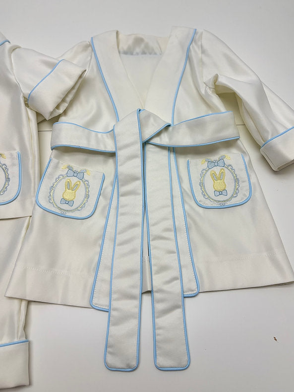 Easter Bunny Boys Pyjamas & Gown Set