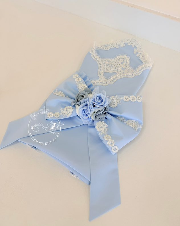 Handmade Lace Swaddle