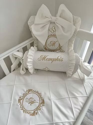 Crest with initial & Butterfly’ Set