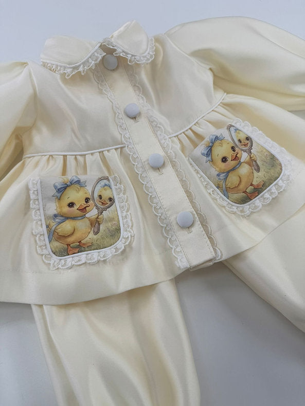 Easter Classic Duckling Younger Girls Pyjamas