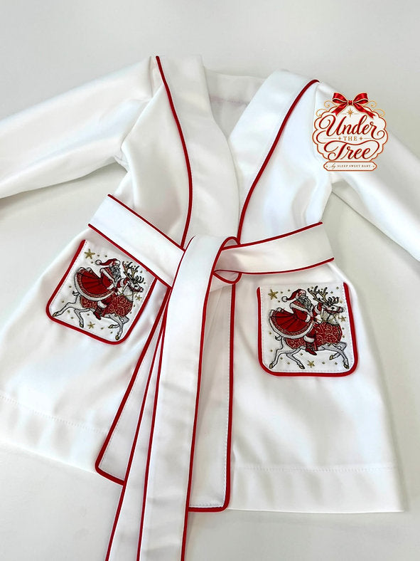 Santa Pyjamas and Gown Younger Boy