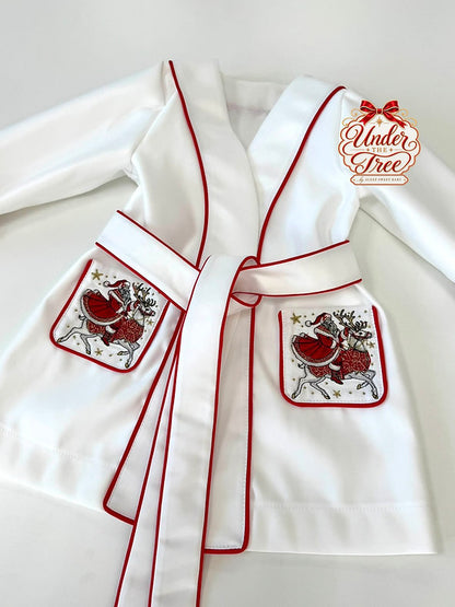 Santa Pyjamas and Gown Younger Boy