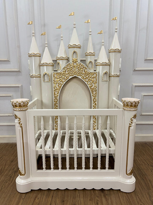 Magical Kingdom Castle Cot to Bed