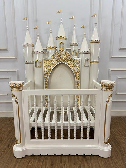 Magical Kingdom Castle Cot to Bed