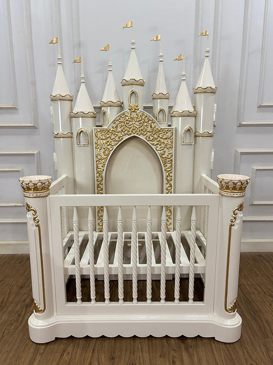 Magical Kingdom Castle Cot to Bed
