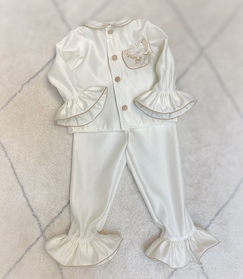 Girls Christmas Pyjamas Premium Silk