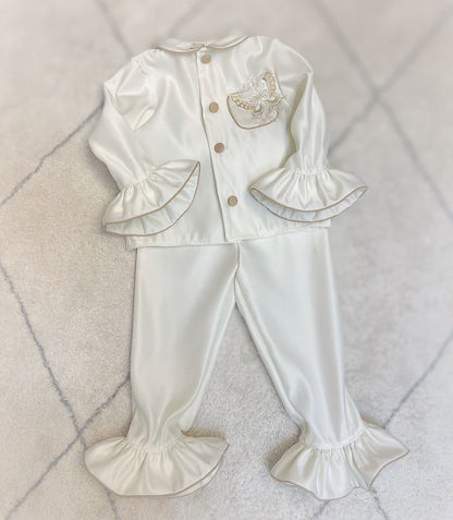 Girls Christmas Pyjamas Premium Silk