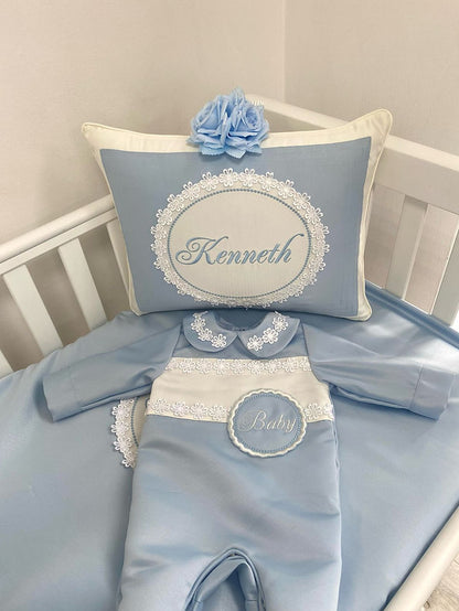 Lace Boy’s Three-Piece Set