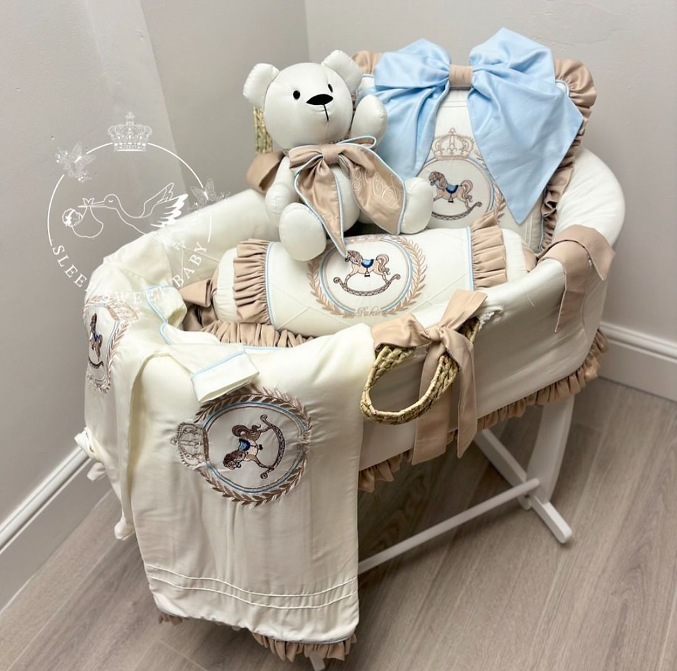 Bespoke Moses Basket with Stand