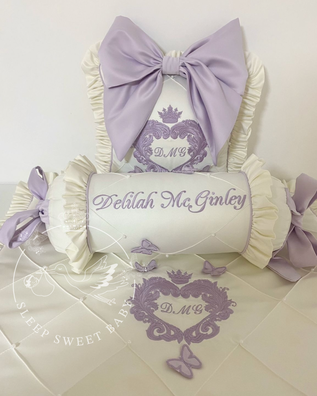 3-piece Heart Embroidery Set