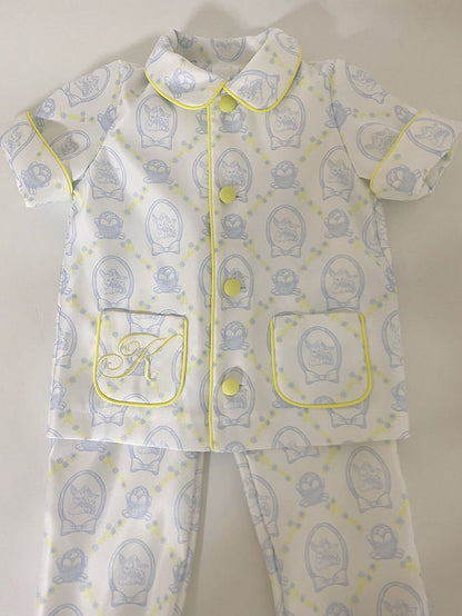Easter Bunny Print Boys Pyjamas