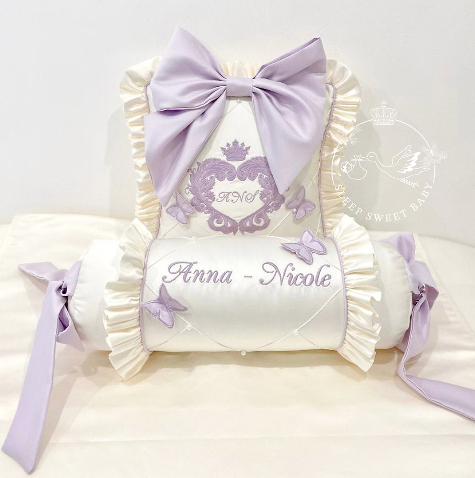 Lilac Butterfly Premium Silk Set