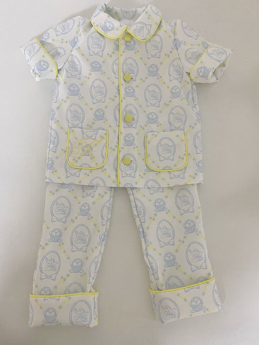 Easter Bunny Print Boys Pyjamas
