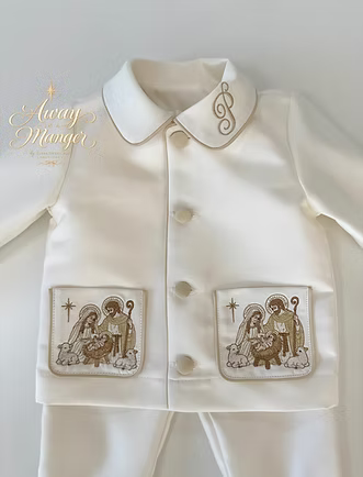 Away in a Manger Pyjamas Younger Boys