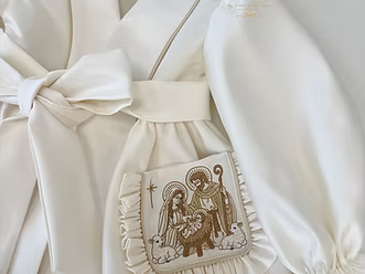 Away in a Manger Pyjamas and Gown Set Younger Girls