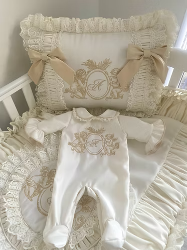 Vintage Cherub Three-Piece Hospital Set