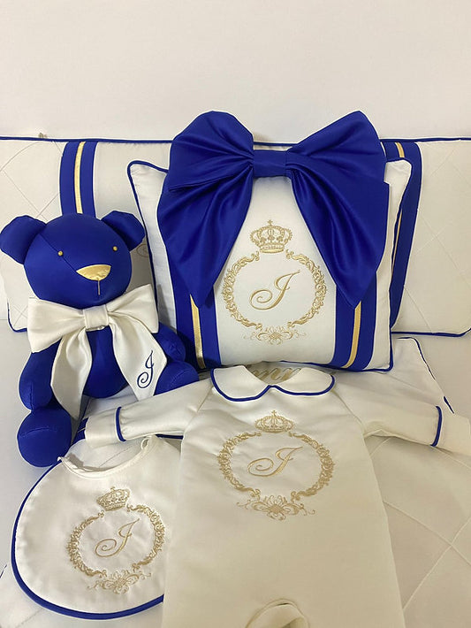 Royal ‘Crest’ Cot Bed Set