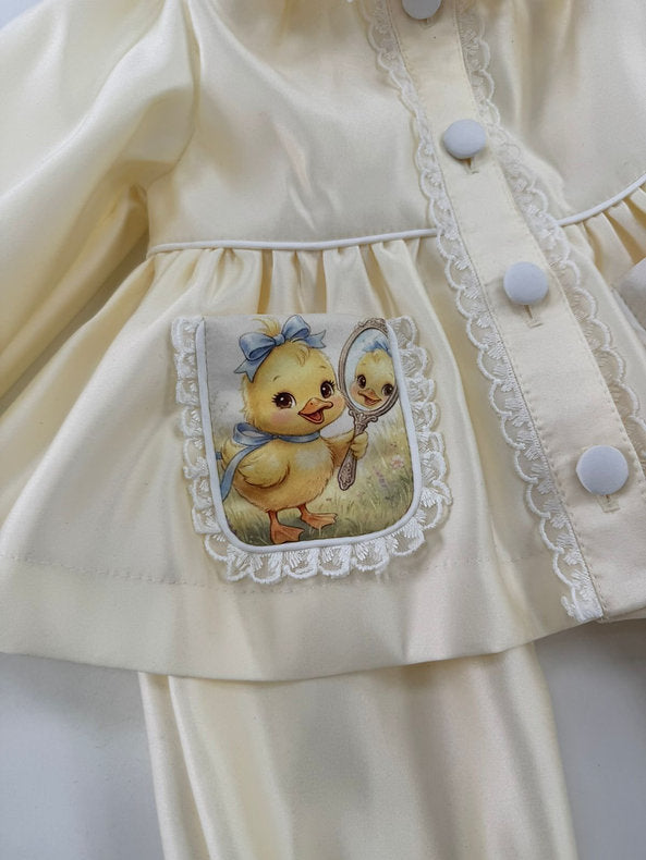 Easter Classic Duckling Younger Girls Pyjamas