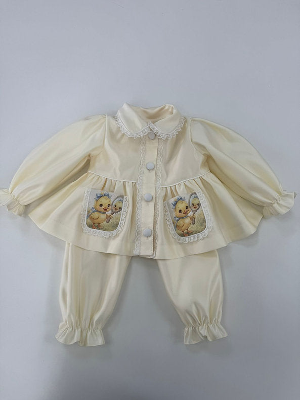 Easter Classic Duckling Younger Girls Pyjamas