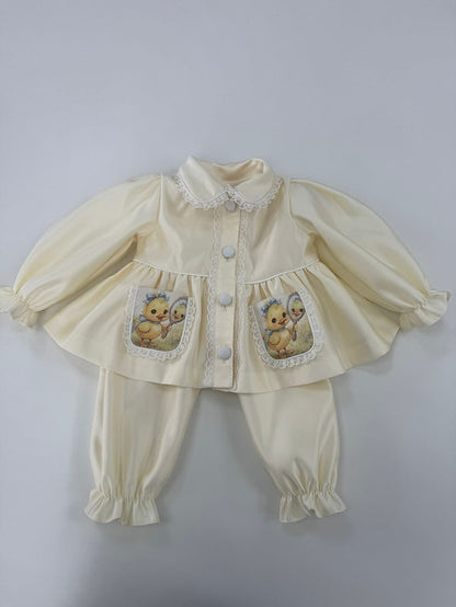 Easter Classic Duckling Younger Girls Pyjamas
