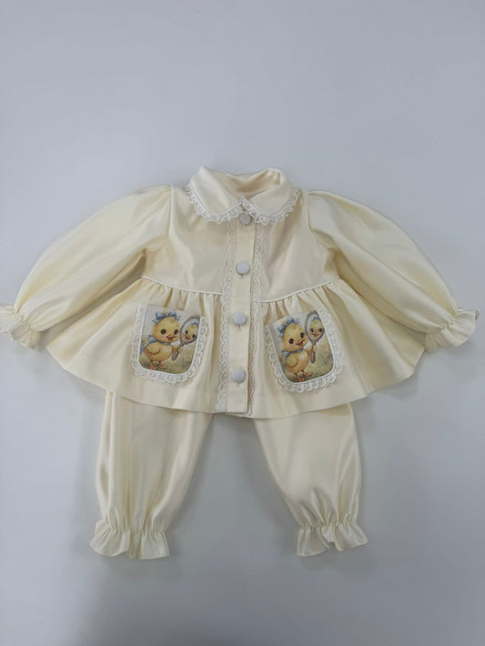 Easter Classic Duckling Younger Girls Pyjamas