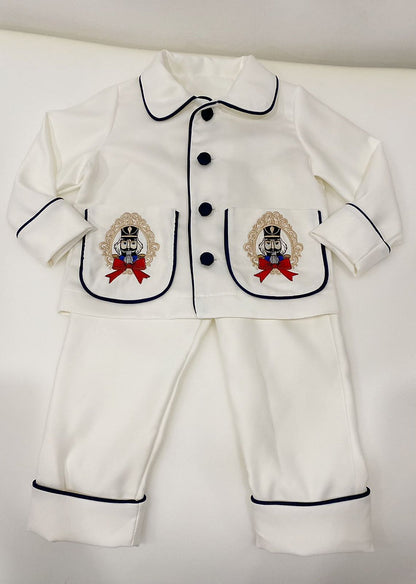 Boys Christmas Premium Silk Pyjamas