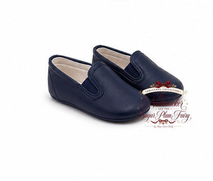 Boys Real Leather Slippers