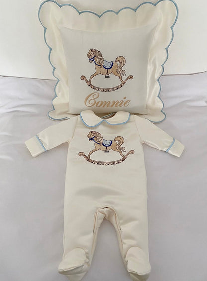 Pillow & Baby Grow Set