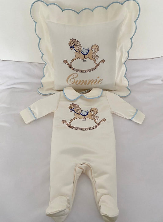 Pillow & Baby Grow Set