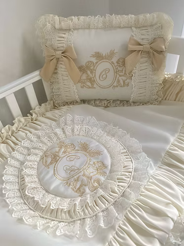 Vintage Cherub Three-Piece Hospital Set