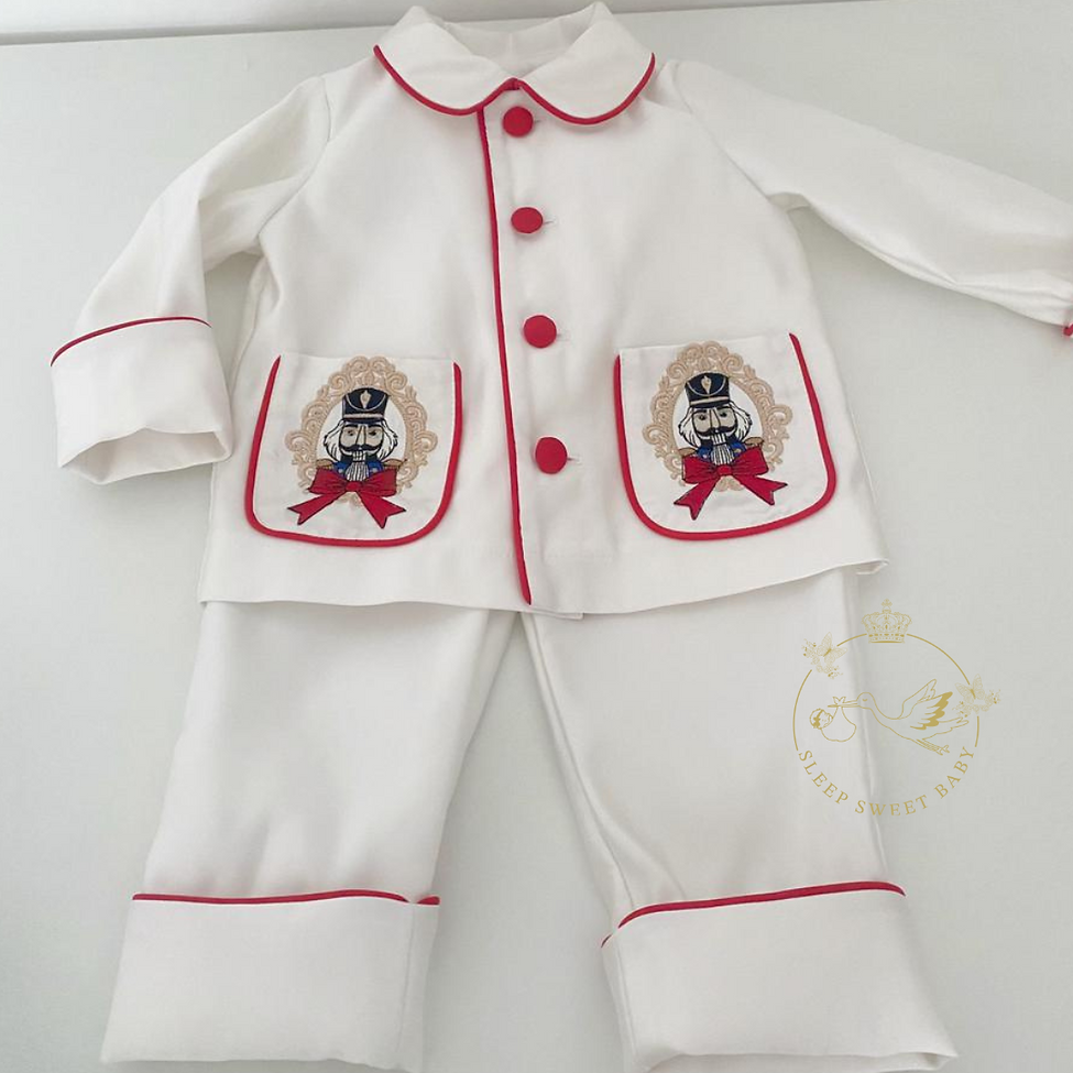 Boys Christmas Premium Silk Pyjamas