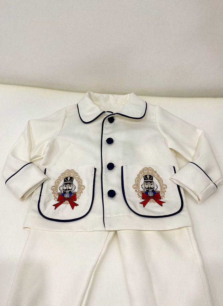 Boys Christmas Premium Silk Pyjamas