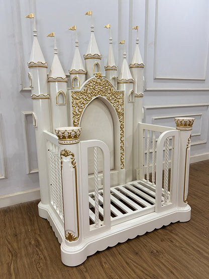 Magical Kingdom Castle Cot to Bed