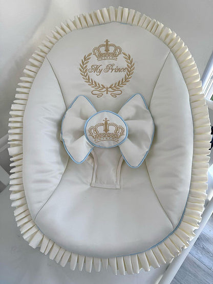 Bespoke Luxury Baby Bouncer (without added lace)