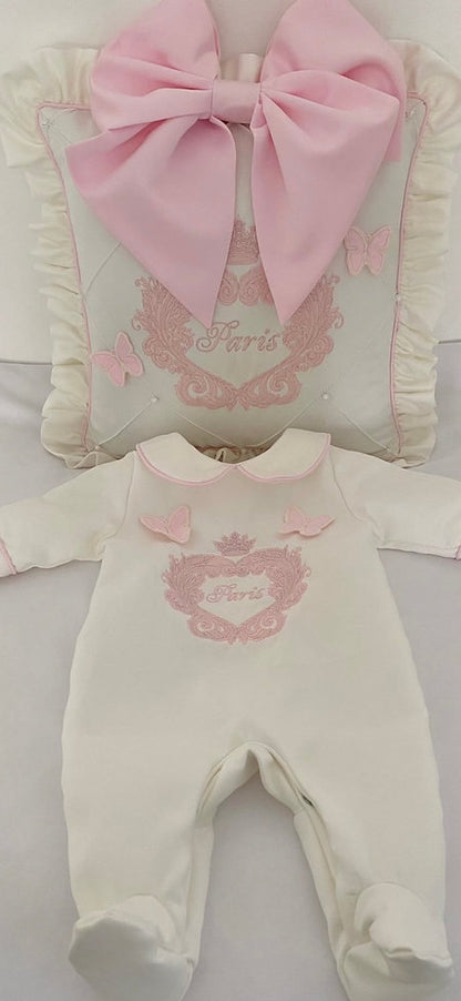 Pillow & Baby Grow Set