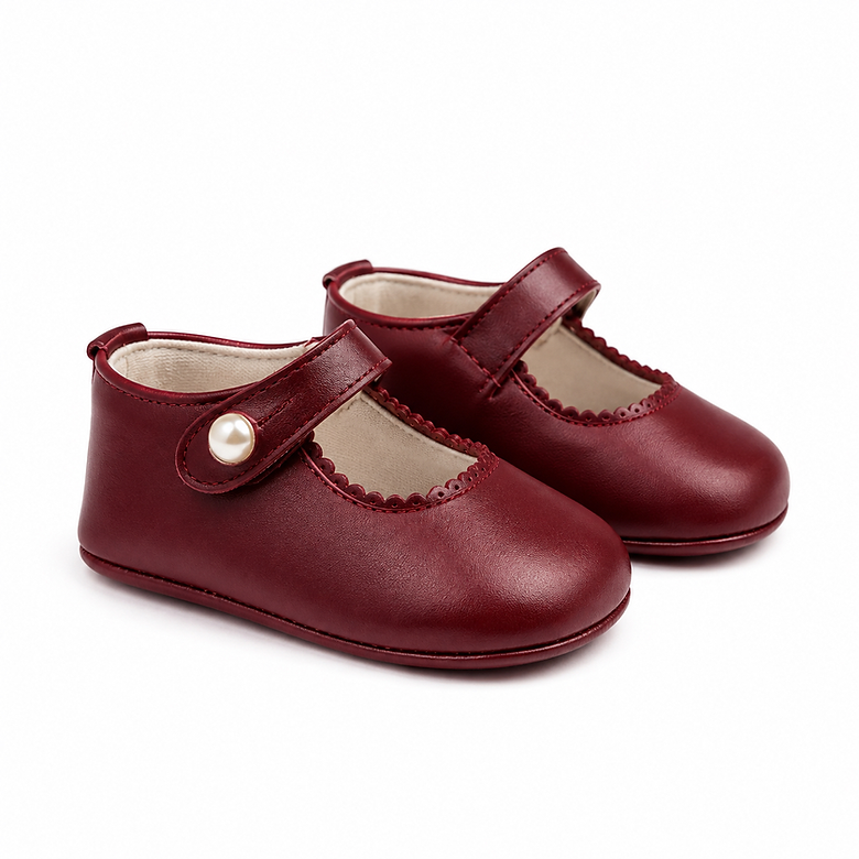 Mary Jane Slippers (Real leather) Girls